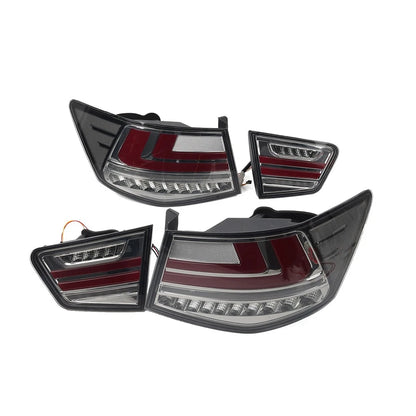 LED Dynamic Turn Signal Taillight Assembly Clear Lens for Kia Forte (2009-2013)