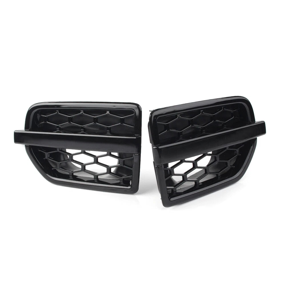 Side Grille Air Intake Vents in Santorini Gloss for Land Rover LR4 (2010-2016)