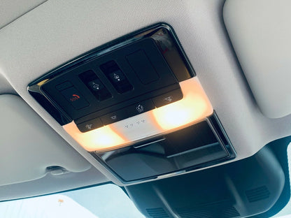 Front Reading Light Cover Trim Black Frame for Nissan Rogue (2021-2023)