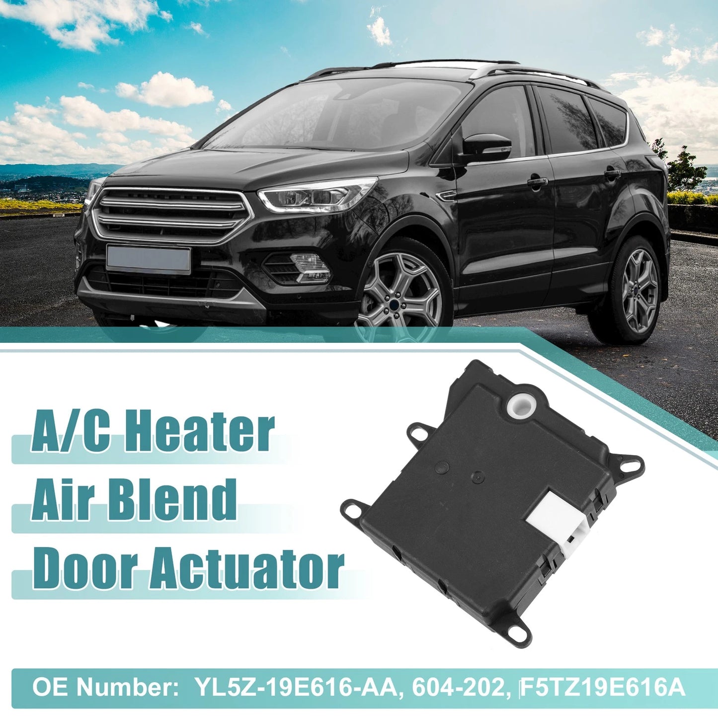 AC Heater Blend Door Actuator for Ford F-100, Ranger (1998-2001)