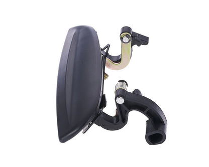 Rear Left Outer Door Handle Smooth Black for Kia Rio (2002-2005)