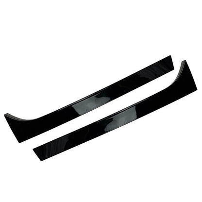 Glossy Black Rear Window Spoiler Side Wing Trim Covers for Skoda Superb (08-15)