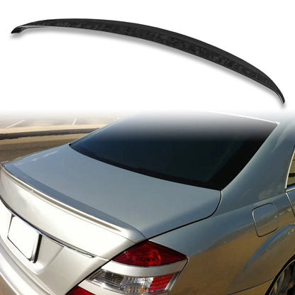 Rear Boot Spoiler for Mercedes Benz W221 (2006-2013) Gloss Black