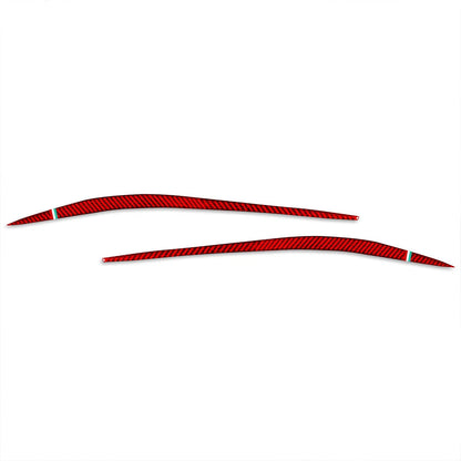Headlight Eyebrow Eyelids Covers for Alfa Romeo Giulia (2015-2024)