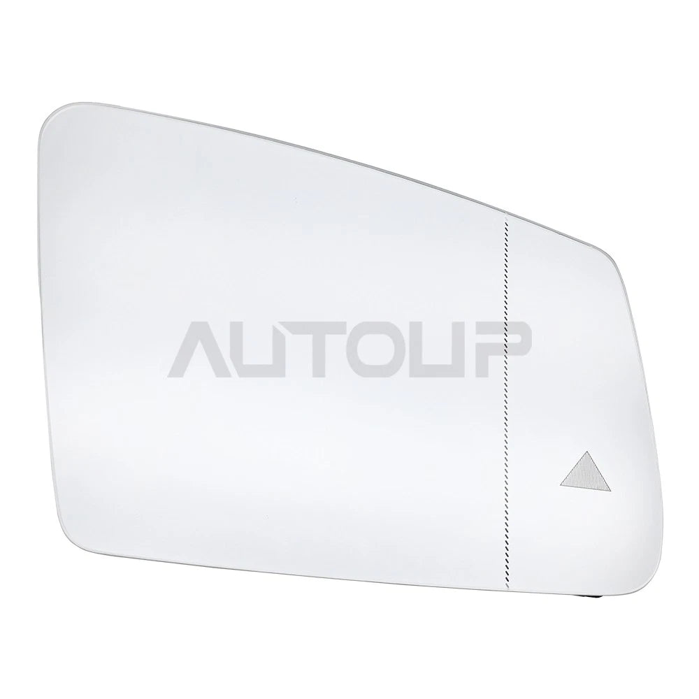2 x Left+Right Side Mirror Glass Heat W/Blind Spot for Benz E250 E350 E400 E550