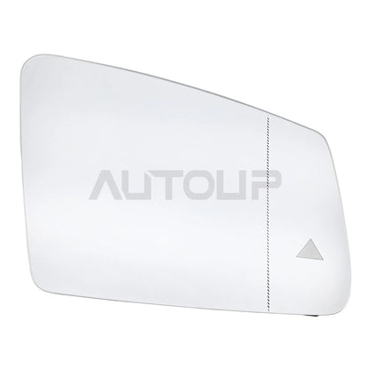 2 x Left+Right Side Mirror Glass Heat W/Blind Spot for Benz E250 E350 E400 E550