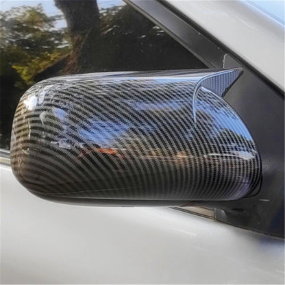 Carbon Fiber Look Rearview Mirror Cap Covers for Toyota Corolla (2007-2013)