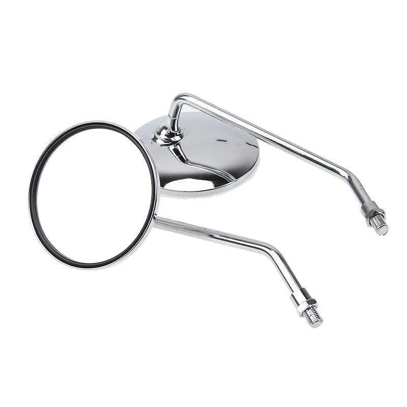 8mm Rearview Mirrors for ATV Quad Moped Scooter Dirt Bike