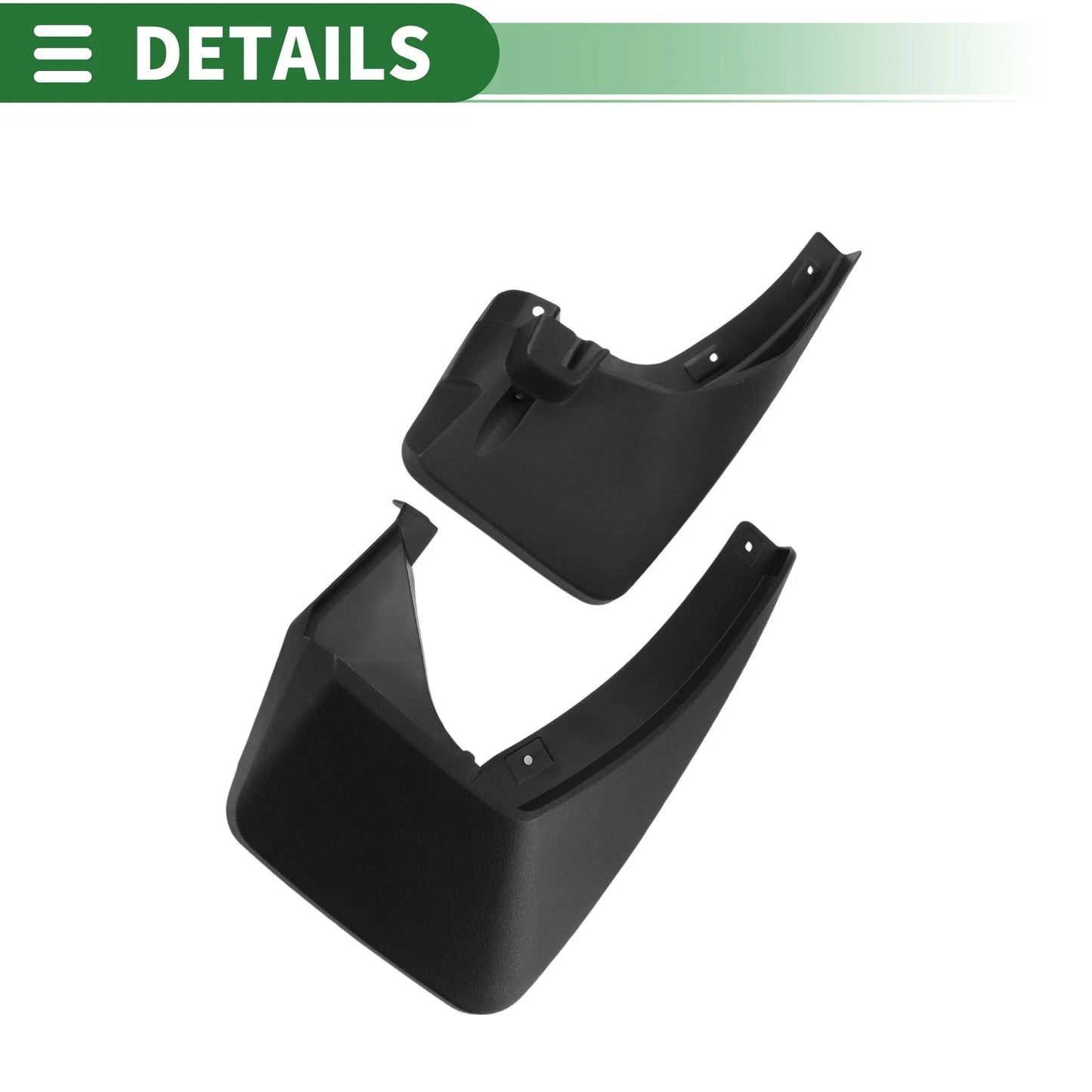 Mud Flaps Splash Guards Front & Rear for Honda Ridgeline (2007-2012)