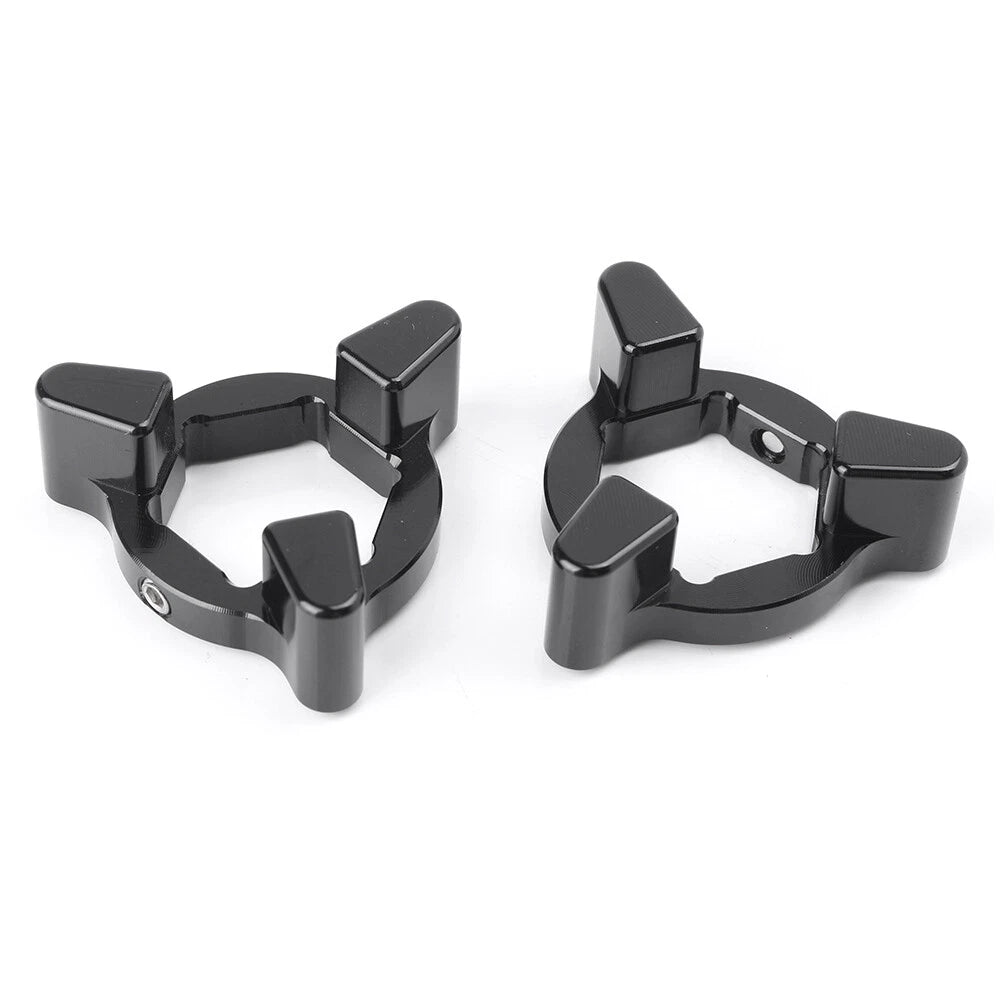 22mm Fork Preload Adjusters for Universal Motorcycles - Silver/Black/Red/Gold/Blue
