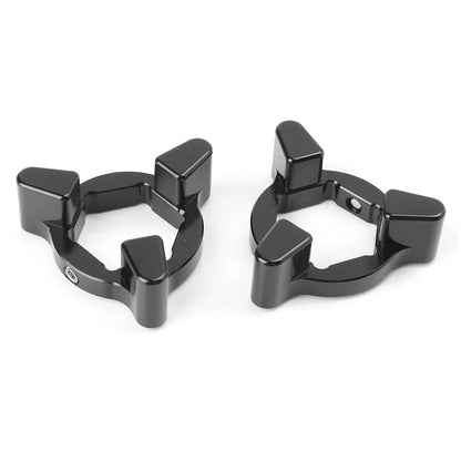 22mm Fork Preload Adjusters for Universal Motorcycles - Silver/Black/Red/Gold/Blue