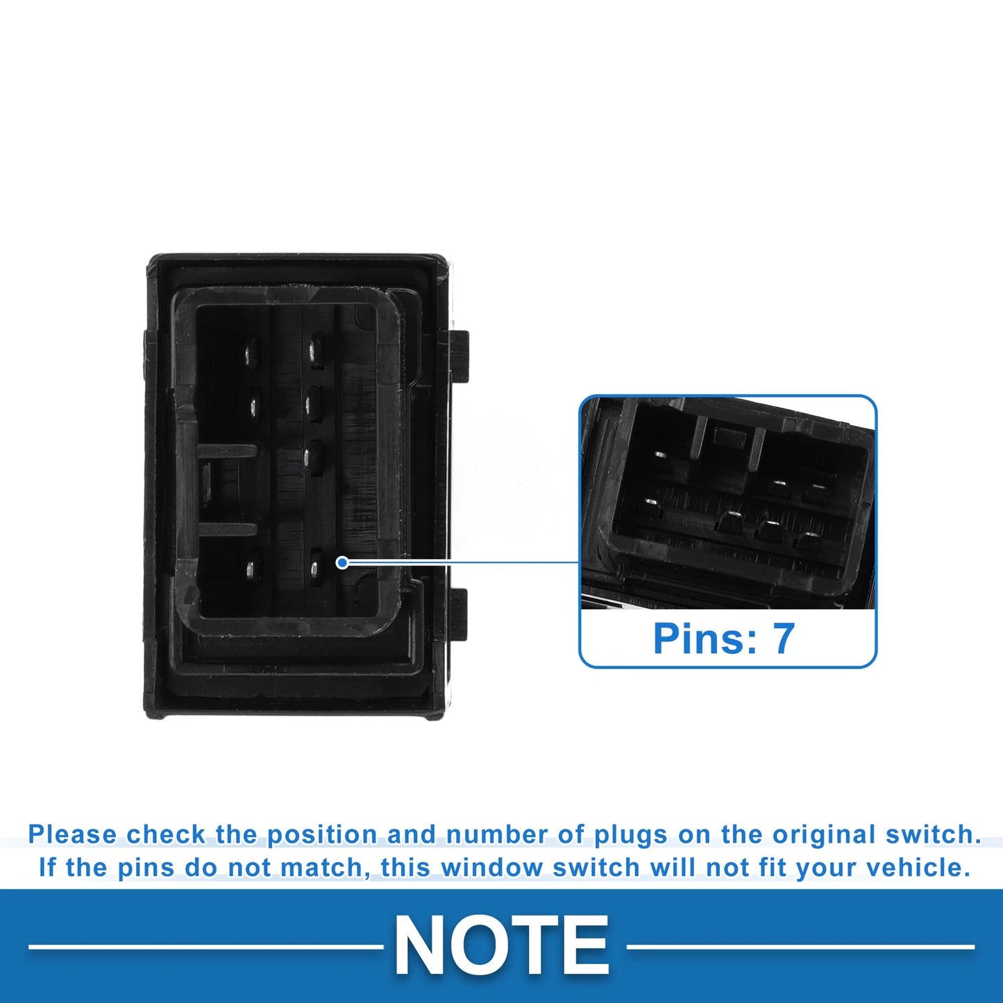 Power Window Switch for Kia Sportage (2011-2017)