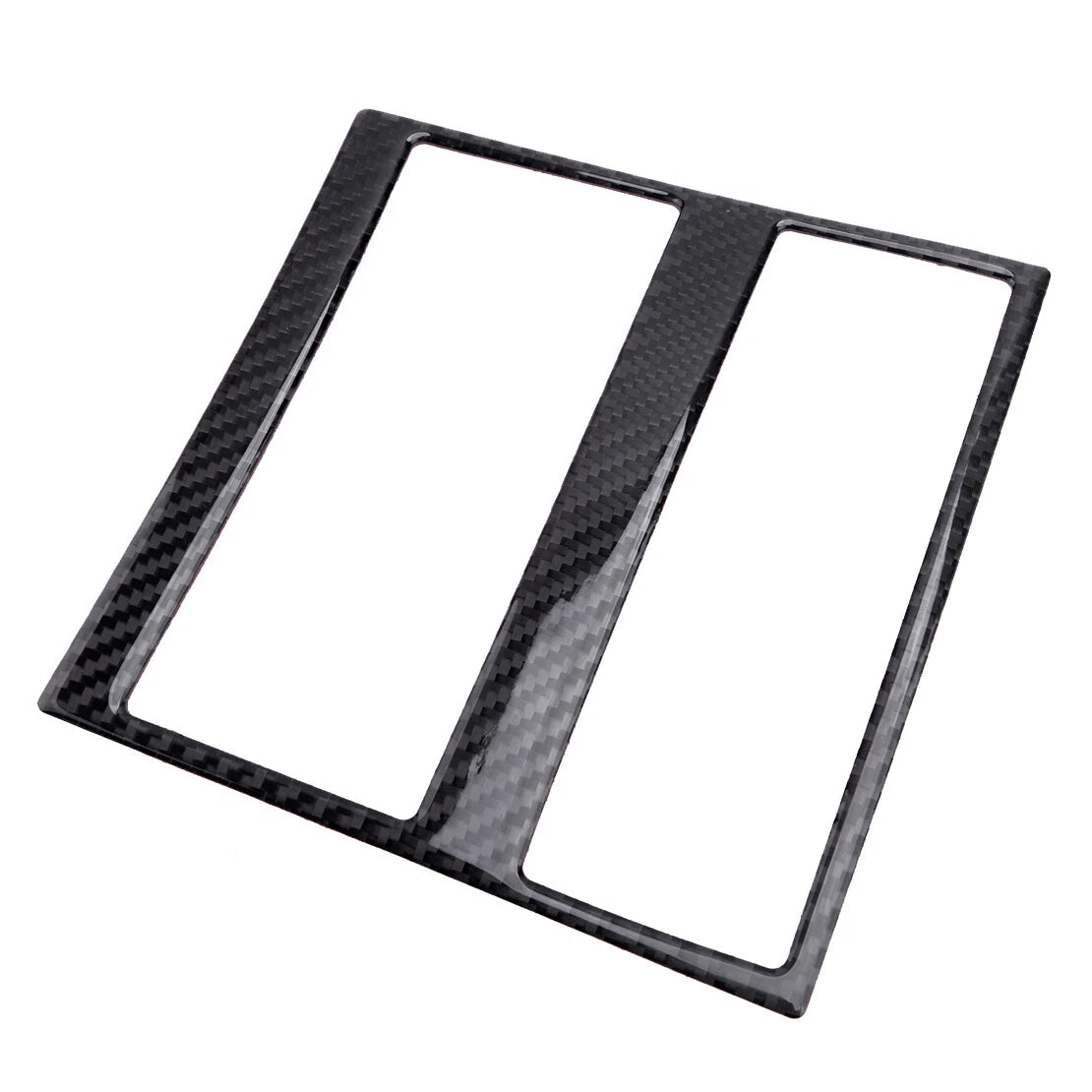 3x Carbon Fiber Rear Air Vent Outlet Frame for BMW 5 Series (2011-2017)