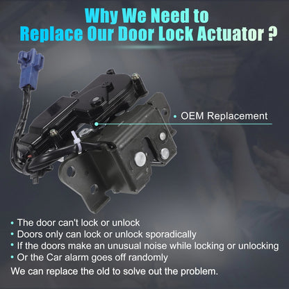 Rear Liftgate Door Lock Actuator for Toyota Prius (2004-2009)