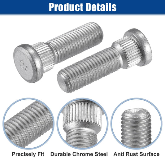 12 x M12x1.5 Wheel Lug Studs for LEXUS ES350 (2007-2012)