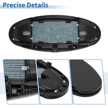 Sun Visor Vanity Mirror Cover for BMW Mini Cooper R55 R56 (2007-2013)