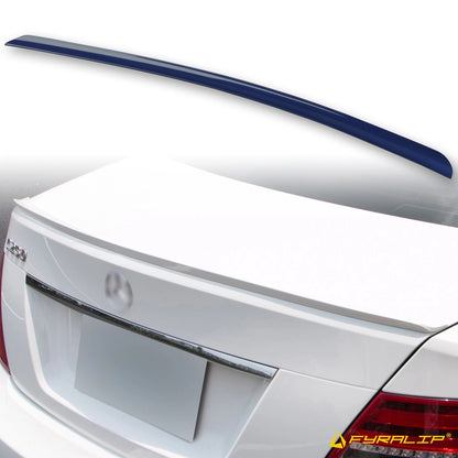 890 Blue Boot Lip Spoiler for Mercedes-Benz W204 (2007-2014)