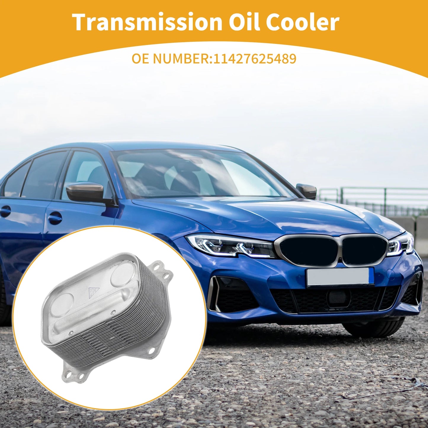 Engine Oil Cooler for BMW 320i (2012-2016) 1 x Trans Cooler