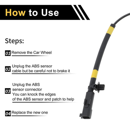 ABS Wheel Speed Sensor for Ford Edge (2015-2020)