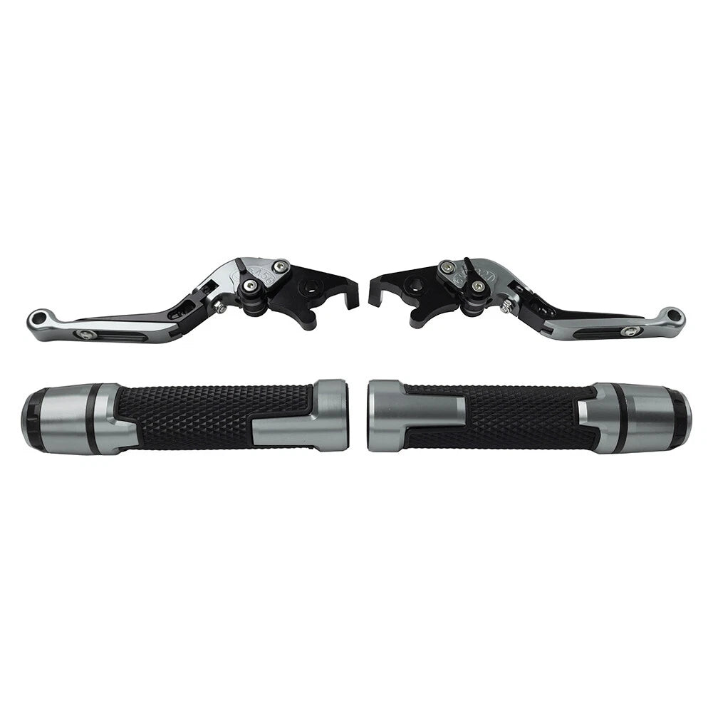 Titan Extendable Brake Clutch Lever Grip Set for BMW S1000R S1000RR (2010-2023)