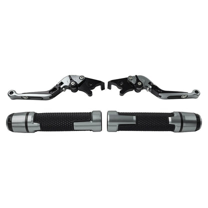 Titan Extendable Brake Clutch Lever Grip Set for BMW S1000R S1000RR (2010-2023)