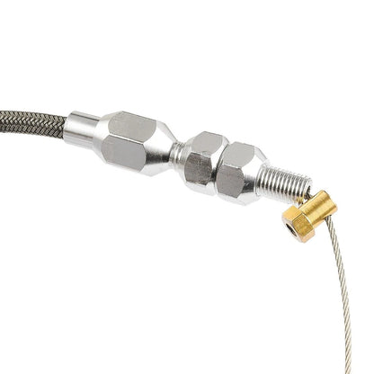 24" Adjustable Braided Throttle Cable for Ford Mustang 302 5.0L