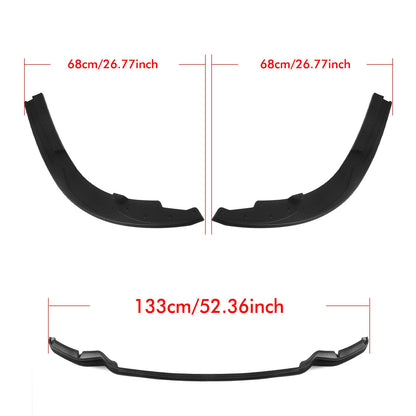 Front Bumper Spoiler Lip Splitter Kit for BMW E92 E93 (2010-2013)