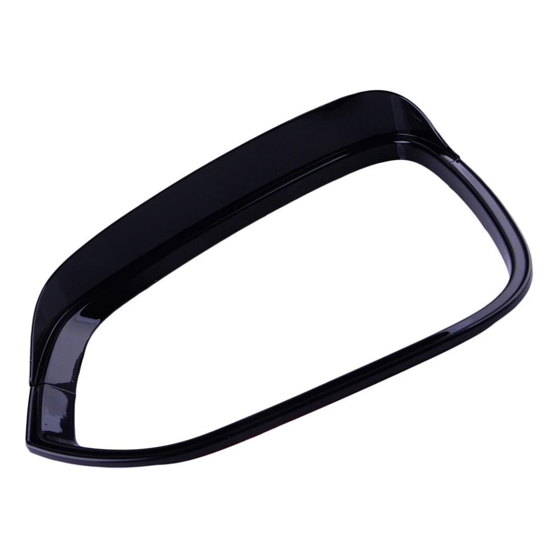 Black Rear Mirror Rain Eyebrow Trim for Toyota Corolla Cross (2022-2023)