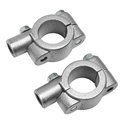 ATV Rear-View Mirrors 7/8" Handlebar Mount Adapters