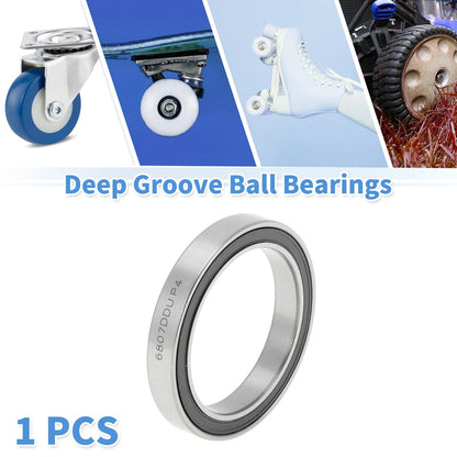 35x47x7mm 1 Pc Deep Groove Ball Bearings P4 for Scooter Skateboard Wheel