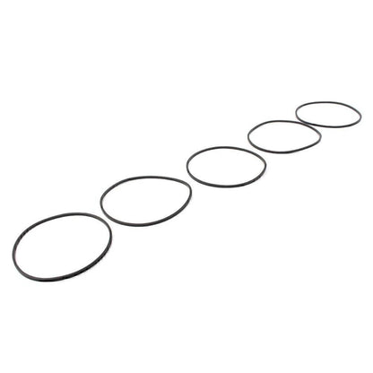 5Pcs Rubber Clutch Cover O-Ring Derby Gasket for Harley Sportster 883 1200 (94-17)