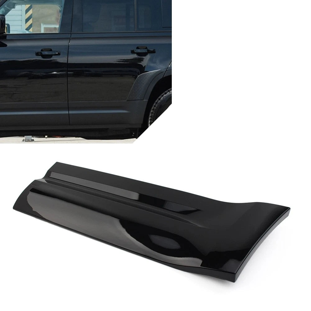 Rear Door Lower Moulding Trim for Land Rover Defender 2019-2022 Black