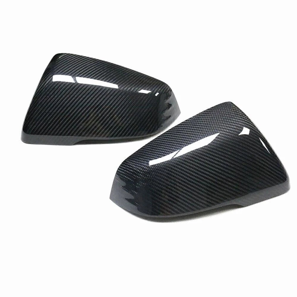 L+R Carbon Fiber Side Mirror Covers for BMW F52 X1 F48 F49 G29 (2016-2023)