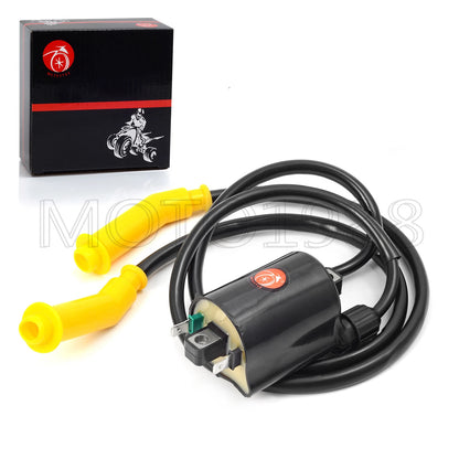 2X Ignition Coil W Wire Cap for HONDA VTX1300 R/T/S/C (2004–2020)