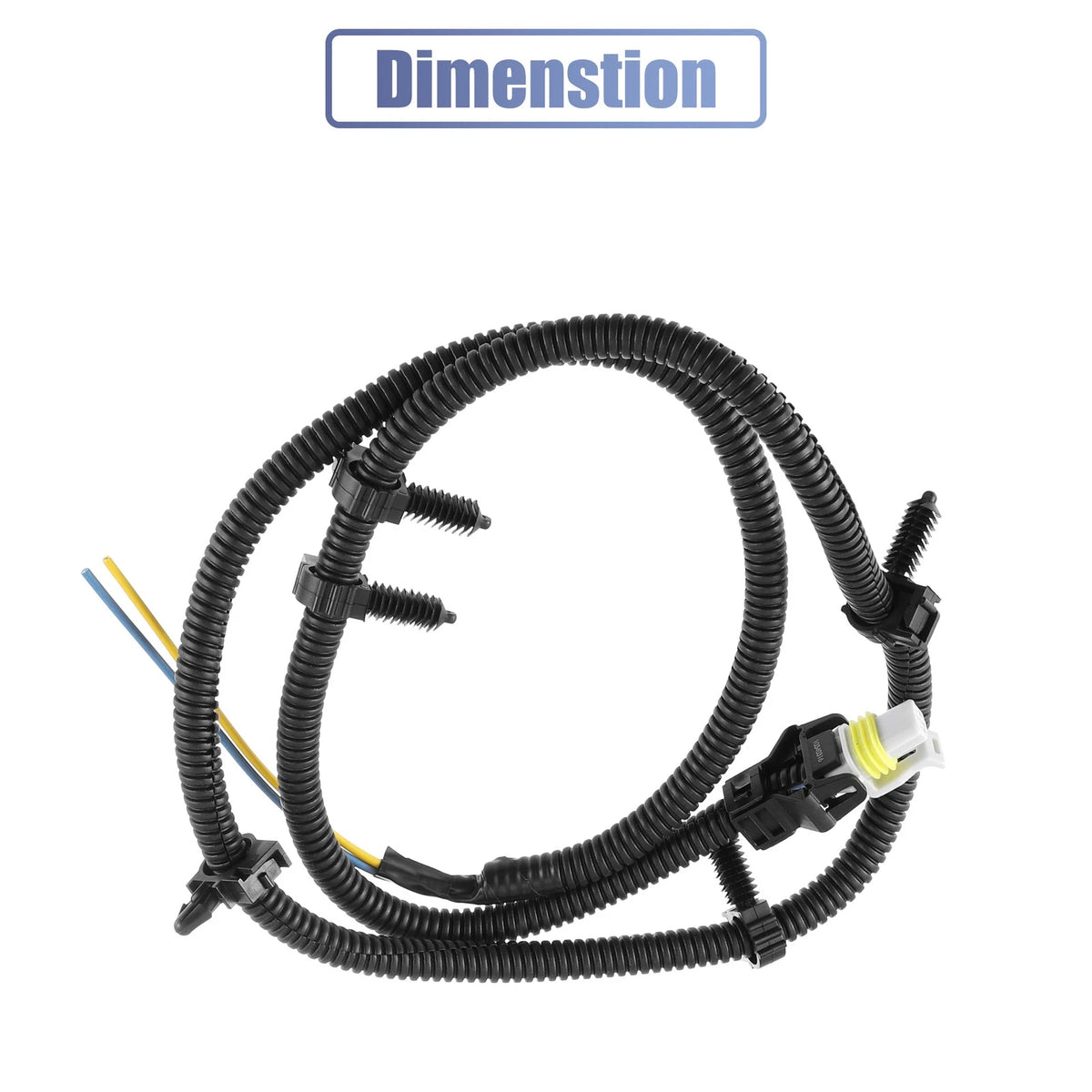2 x Rear LH/RH ABS Wheel Speed Sensor Harness for Cadillac CTS (2003–2007)