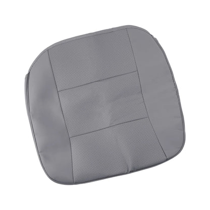 Gray PU Leather Driver Seat Cover Cushion for Universal Fit