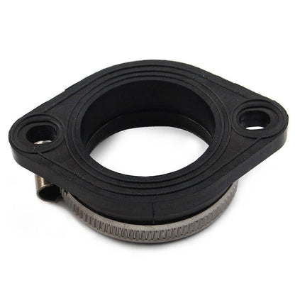 Flange Carb Adapter for Harley CV/Mikuni HSR45 Carb - Black Rubber