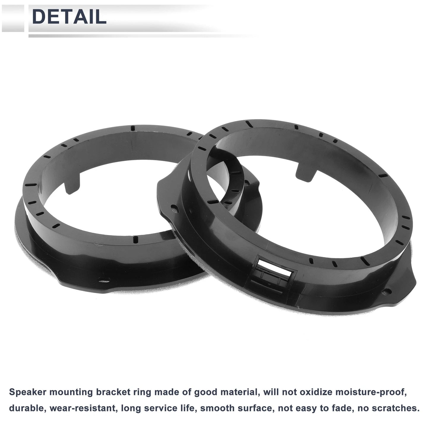 6.5" Tweeter Speaker Spacer Adaptor for Ford  - 2 x Set