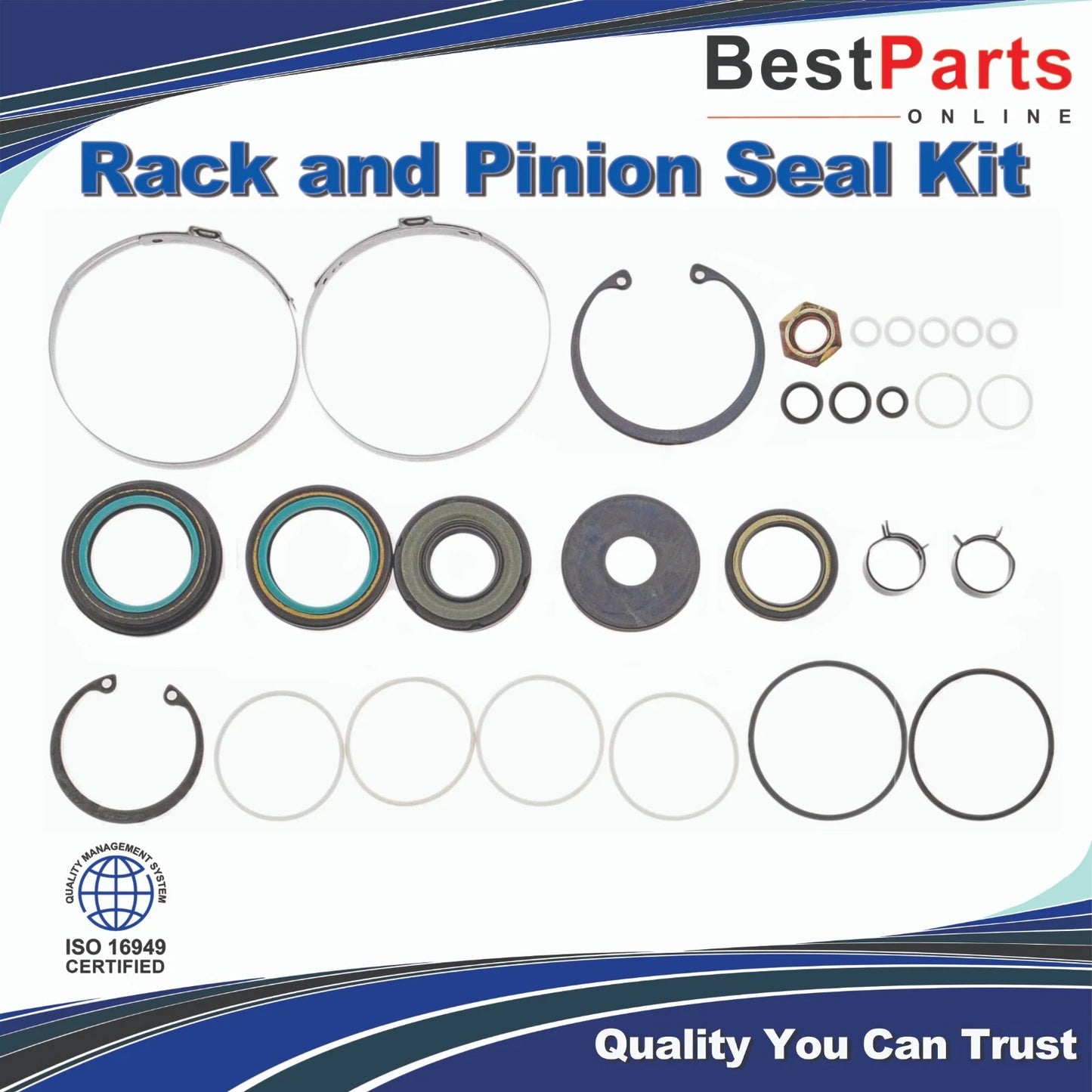 Power Steering Rack and Pinion Seal Kit for Ford Explorer/Ranger (1998–2002)