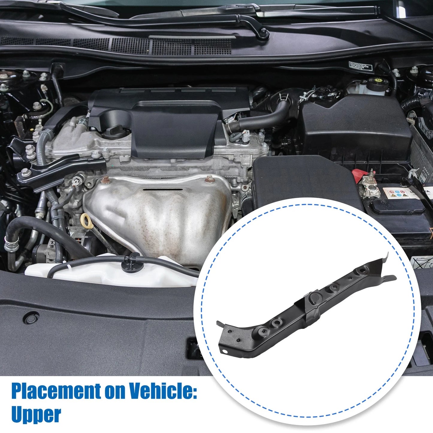 Upper Left Radiator Support Bracket for Nissan Rogue (2014-2020)