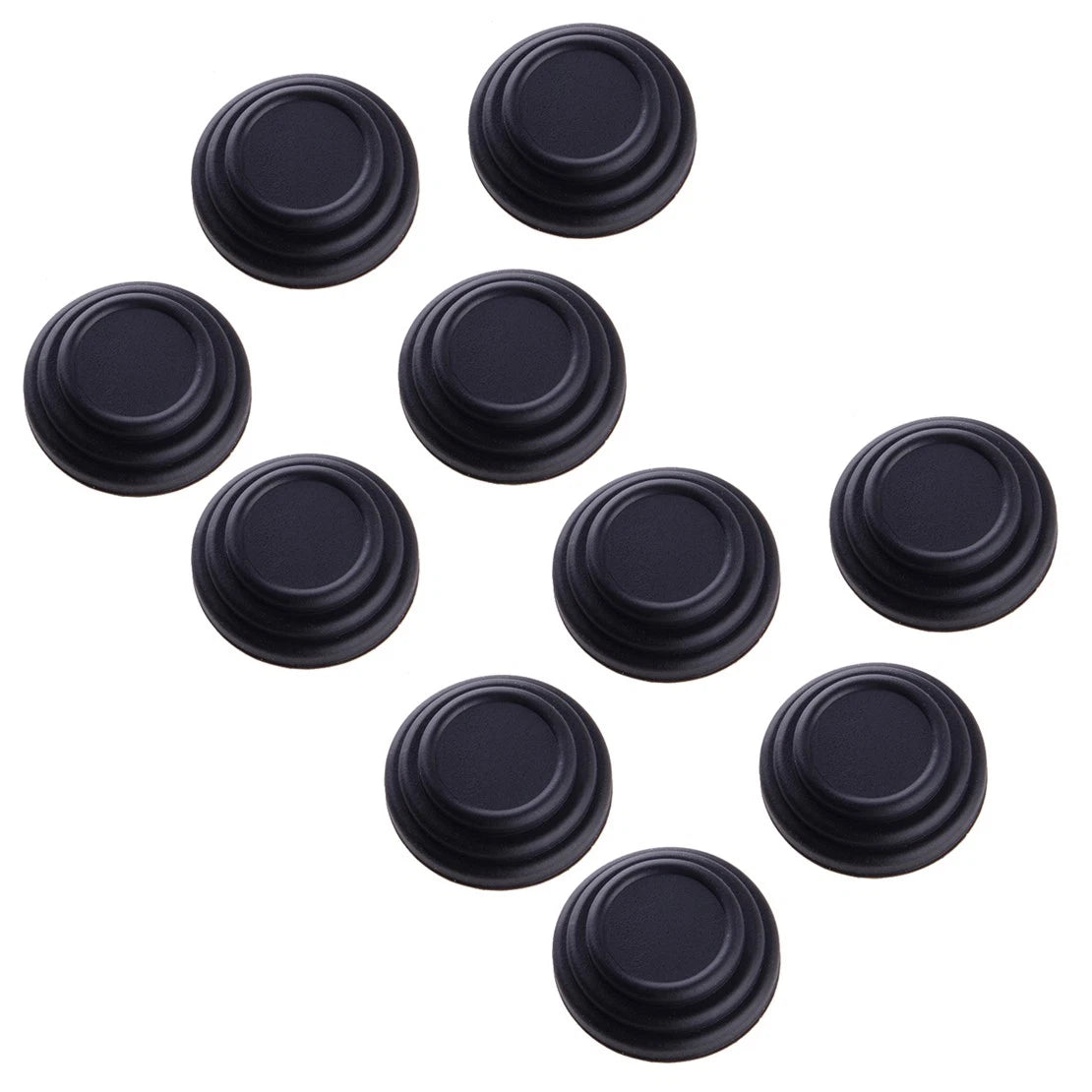 80x Rubber Car Door Shock Absorber Gasket Pad for Universal Vehicles