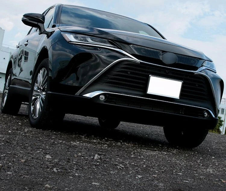 Chrome Front Grille Side Covers for 2020-2024 Toyota Harrier Venza