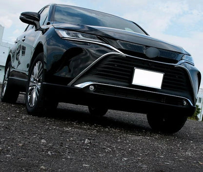 Chrome Front Grille Side Covers for 2020-2024 Toyota Harrier Venza