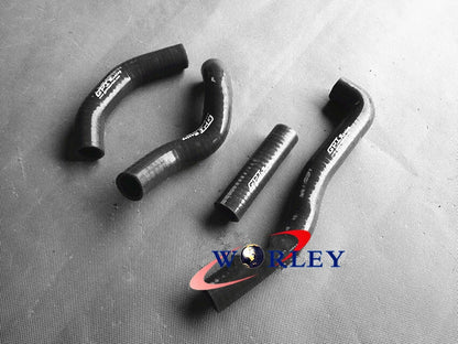 Silicone Radiator Hose for Kawasaki KX250 KX 250 (1988-1989)
