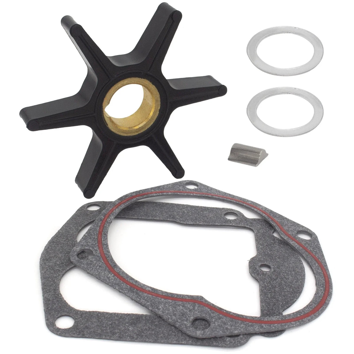 Water Pump Impeller Kit for Mercury Mariner 25/30/40/50HP 2/4-Stroke