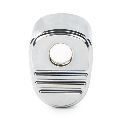 Chrome Tri Line Ignition Switch Cover for Touring Electra Glide FLHTP (2014-2022)