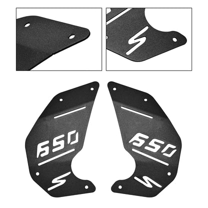 Engine Side Plate Cover Black for Kawasaki Vulcan S VN650 (2015-2022)