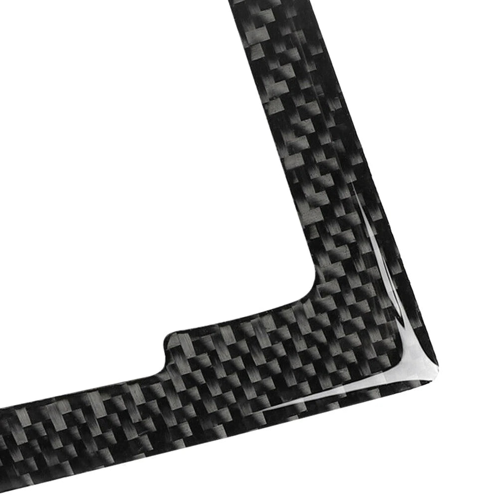 Carbon Fiber AC/CD Panel Frame Cover Trim for Audi A4 B8 A5 (2010-2016)