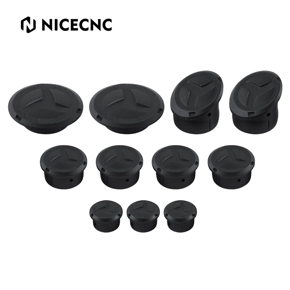 11 x Frame Hole Cover Caps for BMW R 1250 GS/GS Adventure (2019-2023)