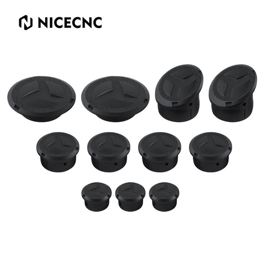 11 x Frame Hole Cover Caps for BMW R 1250 GS/GS Adventure (2019-2023)